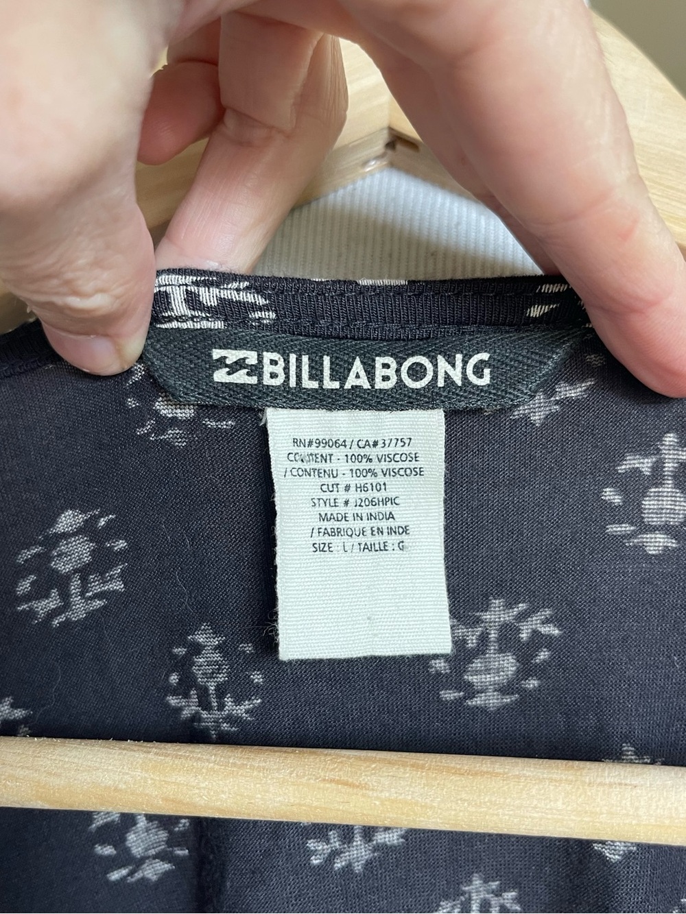Billabong Picture Perfect long sleeve v front romper - Picture 8 of 8